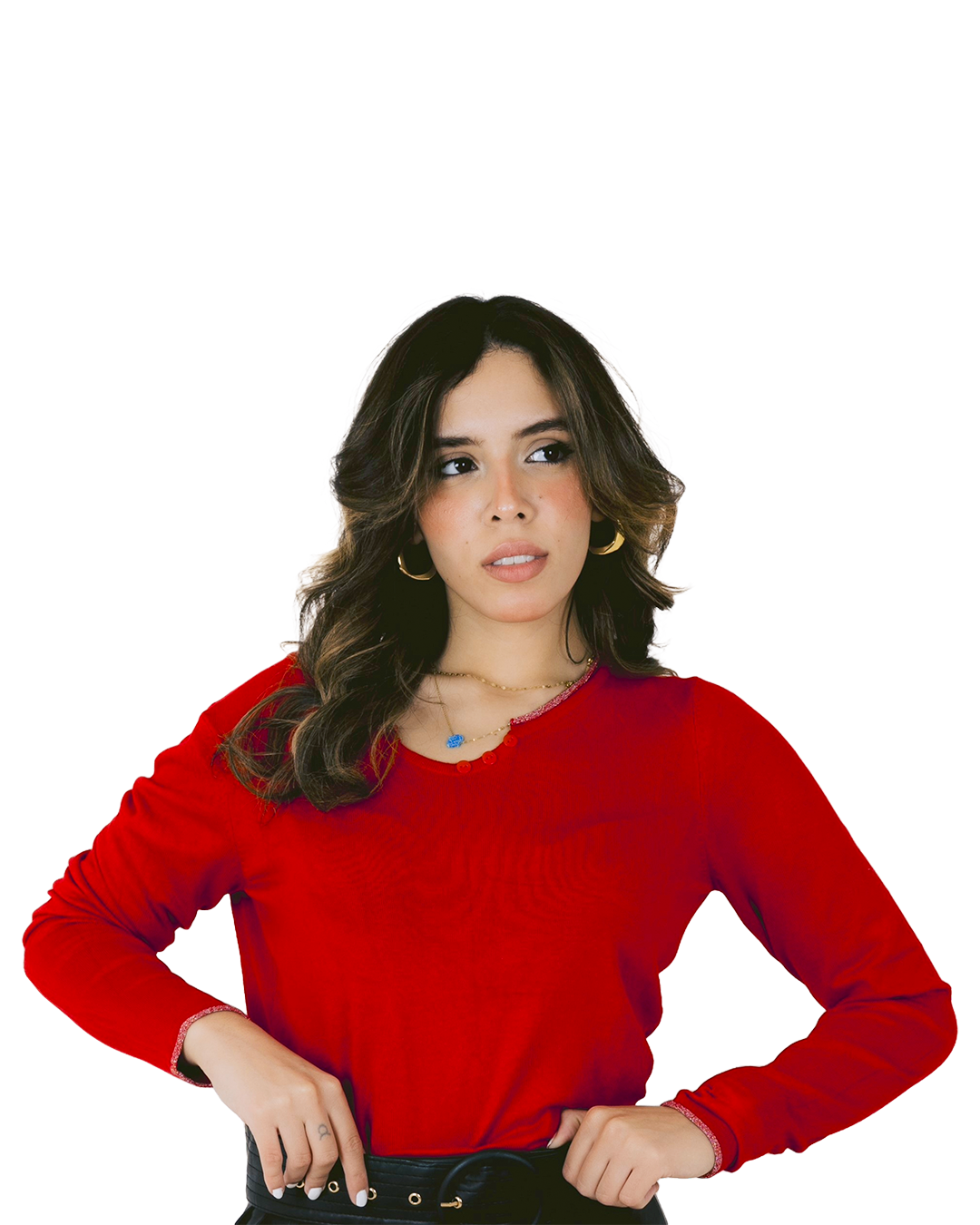 Blouse Red women