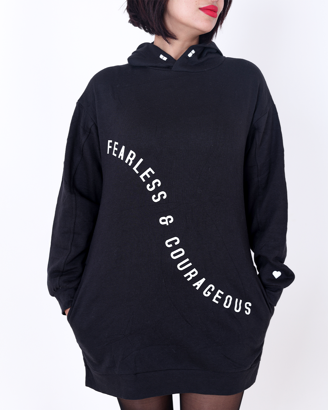 hoodie black prlmark cares
