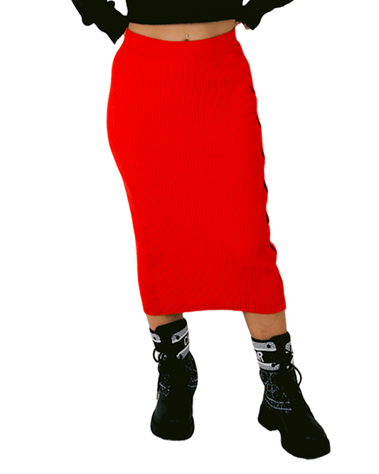 Vero Moda Red Skirt
