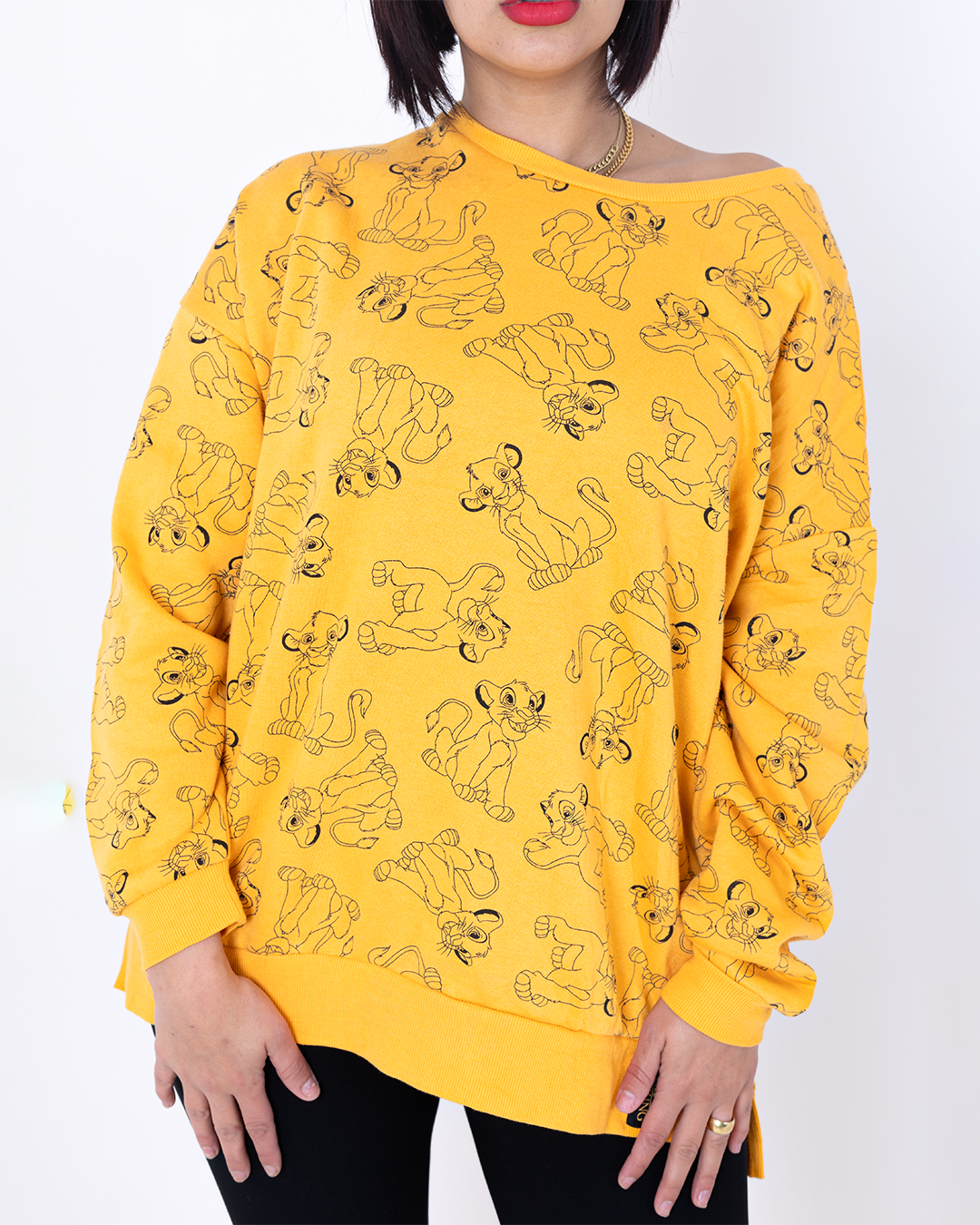 hoodie yellow Disney