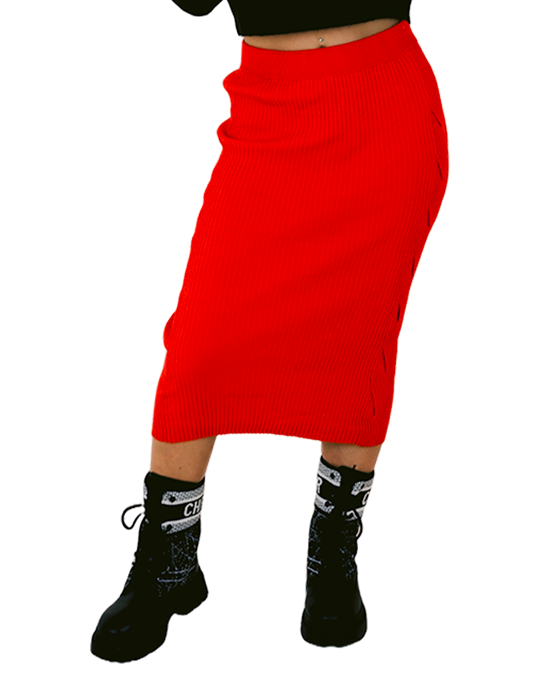 Vero Moda Red Skirt
