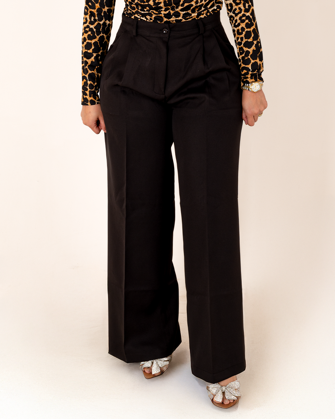 Trouser black elegance store