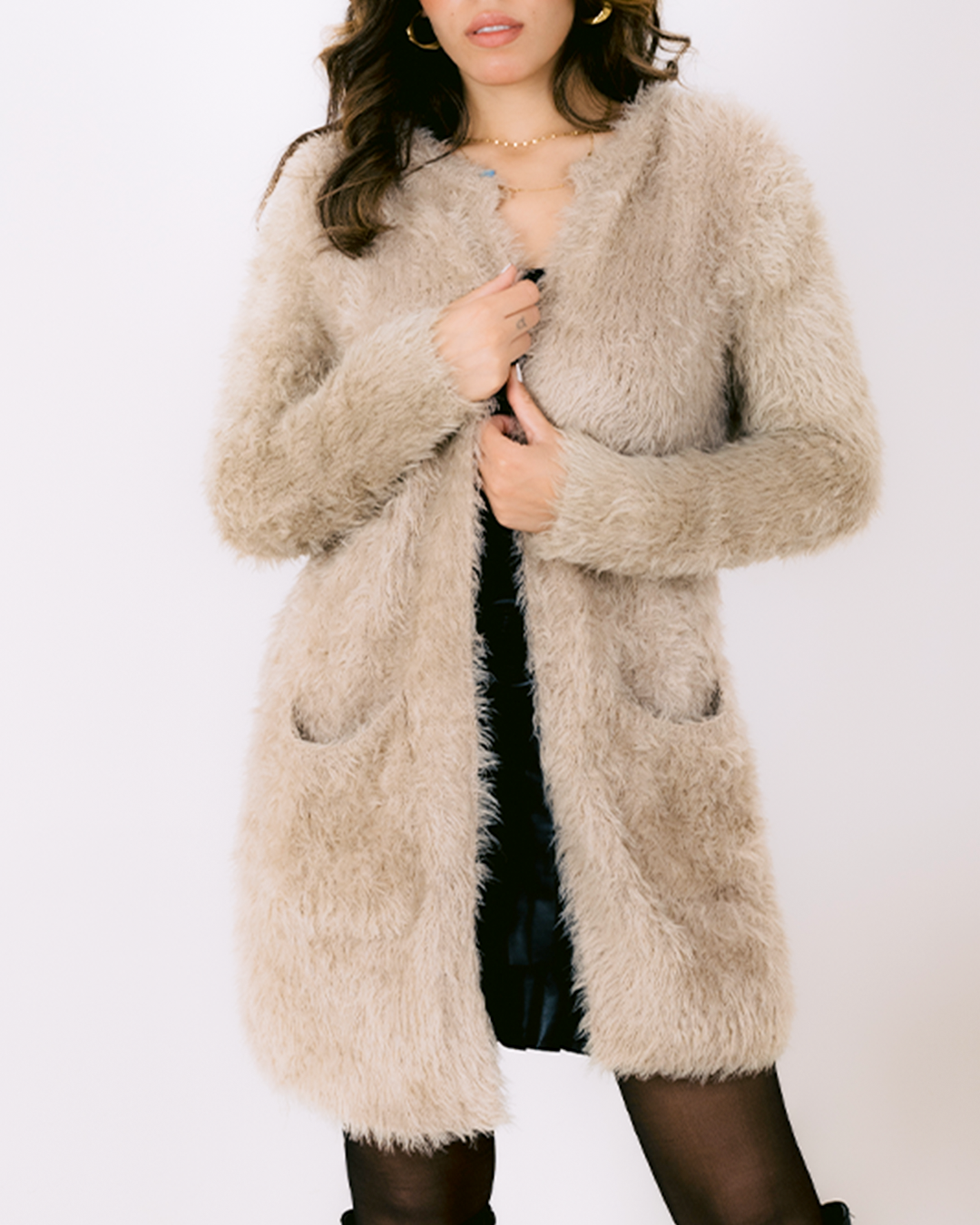 Gardigan Beige By swan fashion