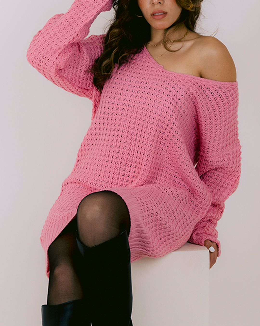 Dress Pink purpie que